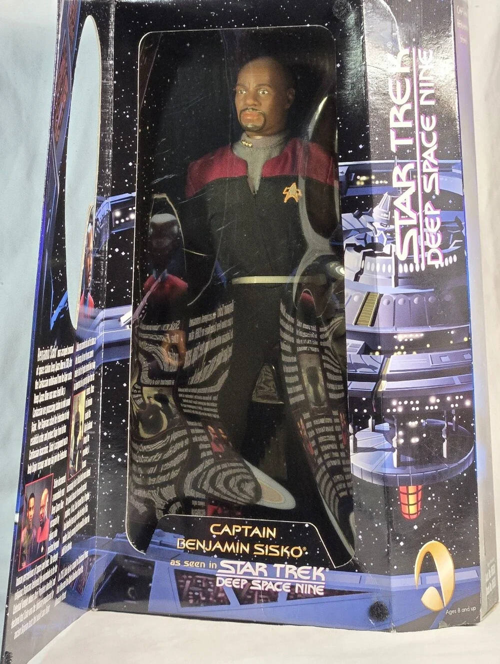 Vintage 1999 Star Trek DS9 Captain Benjamin Sisko 12